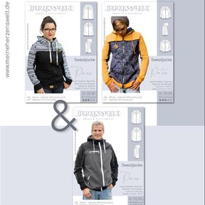  Sweatjacke Kinder & Damen & Herren - Paco