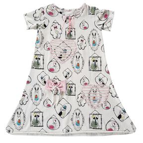 Jerseykleid "India", Schnitt- und Nähanleitung Gr. 110-152