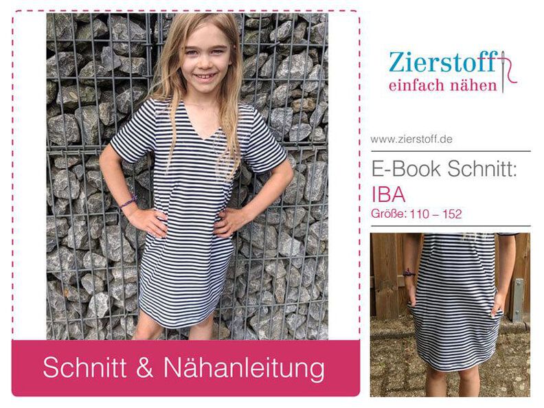 Kleid "IBA" Nähanleitung & Schnitt Gr. 110 - 152 image number 7