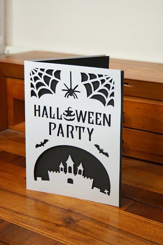 Plotterdatei Halloween Karte image number 4