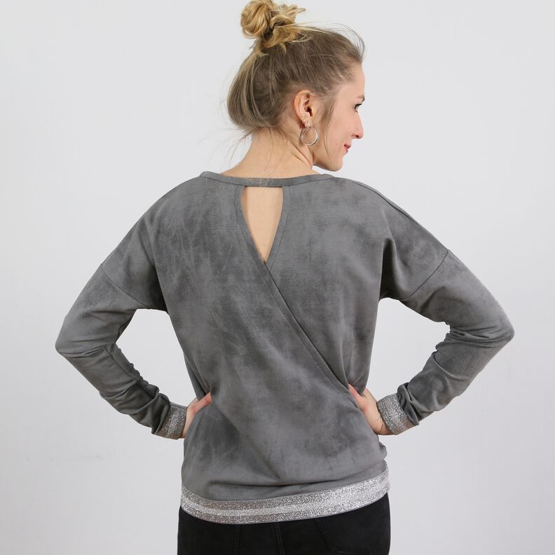 FRAU VEGA - Pulli mit Rückenteil in Wickeloptik XS-XXL image number 8