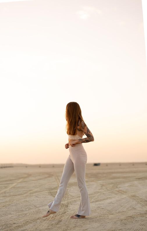 Jogginghose / Yoga Hose / Jersey Hose Gr. 34-50 / A4, A0 image number 2