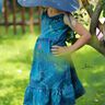 *Girls Ruffle Dress* Kleid GR. 74 BIS 158 Sommerkleid Boho thumbnail number 6