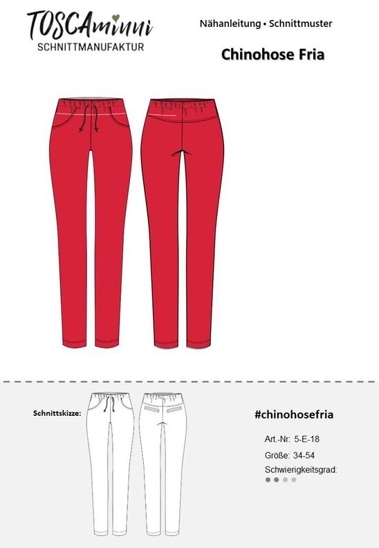 Chino-hose Fria Gr. 34-54 - Beamer-Datei image number 8