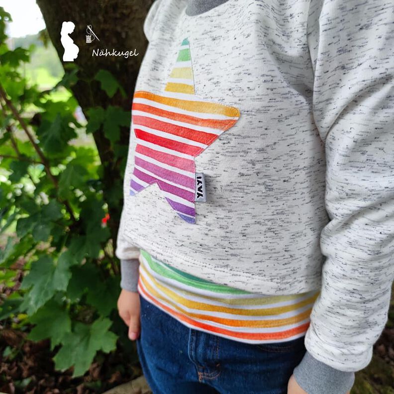 COLD CROP kurz-Hoodie mit Shirt Gr. 98 - 164 image number 5