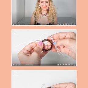 Makramee Kette zum Knoten inklusive Videoanleitung