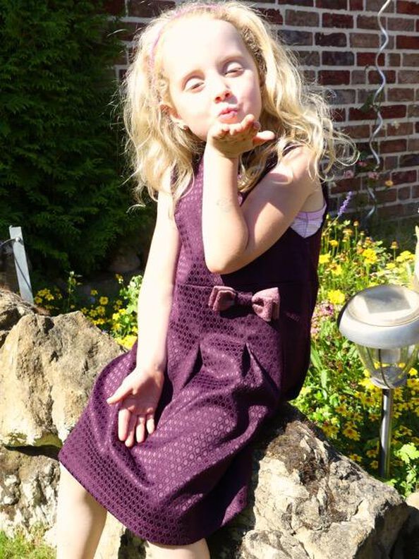 Kinderkleid "Hille", Schnittmuster Gr. 110 - 152 image number 5