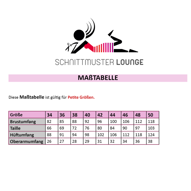 Bluse PETITE ROSANNE Gr. 34-50 PDF-Schnitt A4 + A0 image number 9