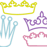 Stickdatei Kronen Krone Prinzessin 1.0 thumbnail number 5