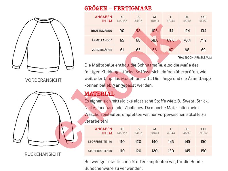 FRAU SVENJA - Pullover mit Raglanärmeln  XS-XXL image number 6