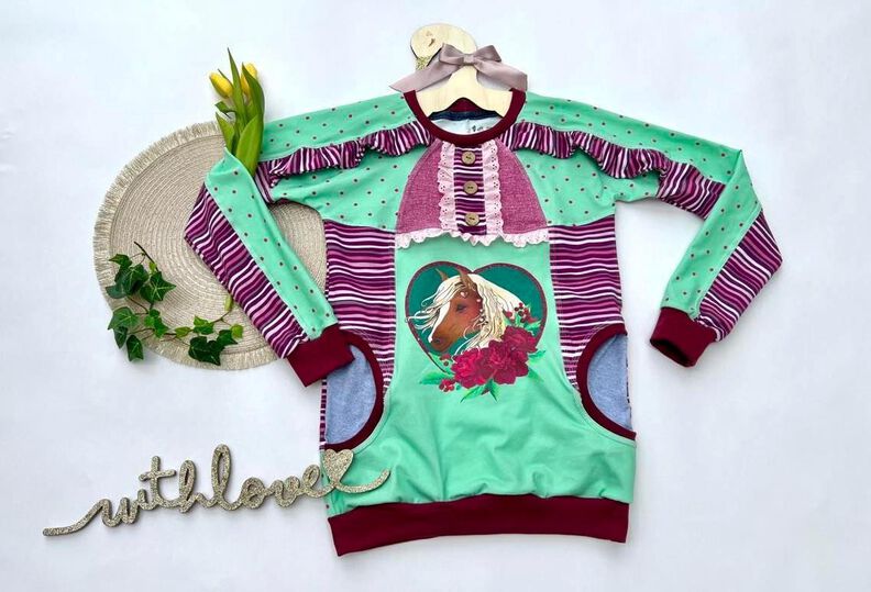 Alexis Hoodie Gr. 80 bis 152 image number 5