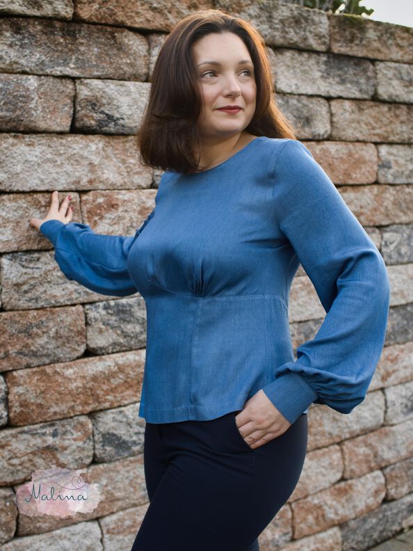Schnittmuster Bluse Luisa image number 7