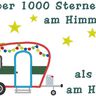 Camping Hänger - Lieber 1000 Sterne am Himmel Stickdatei  thumbnail number 5