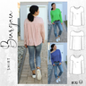 Shirt BURGAU Gr. 34-56 Ebook Schnittmuster thumbnail number 1