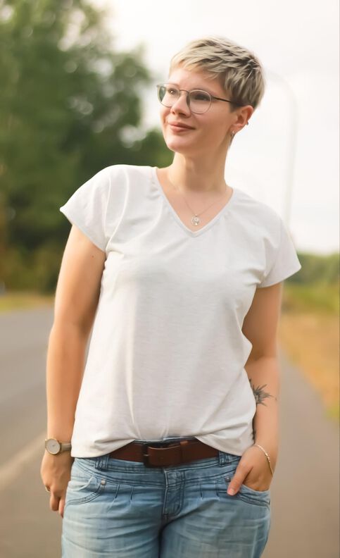 Basic Oversize Shirt Damen #20 image number 7