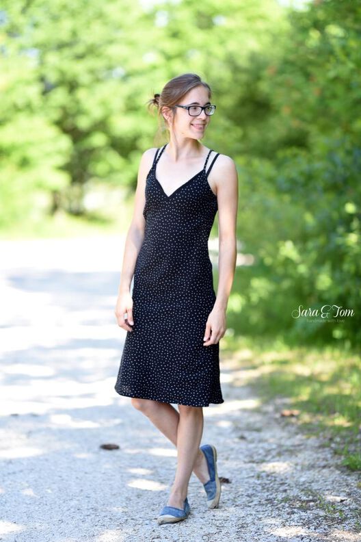  Jerseykleid "LIV", Schnittmuster  Gr. 158-46 image number 9