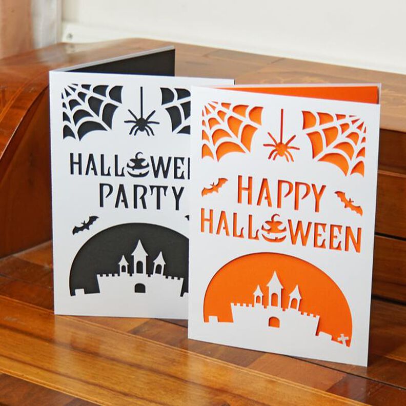Plotterdatei Halloween Karte image number 1