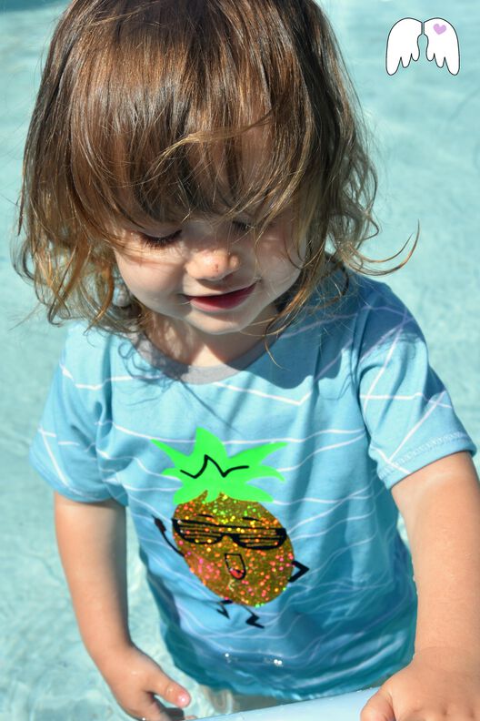 Baby-Sommershirt pineapple Shirt + gratis Hose 50-92 image number 6