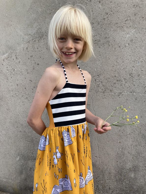 Sommerkleid Neckholder Riviera Kids Gr.92-164 image number 2