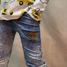 BEAMER + A0 lovely legs Hose Leggings Biesen Rüschen 50-140 thumbnail number 7
