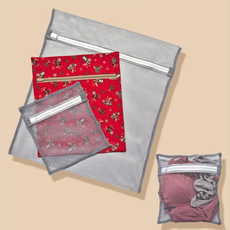 Wäschebeutel nähen: 3 Größen & Geschenkverpackung image number 1