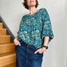 Bluse mit Ballonärmeln PETUNIA (34-58) Schnittmuster  thumbnail number 4