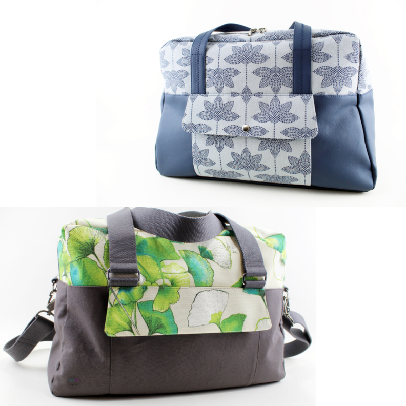 Kombi-eBook VERMONT15 Handtasche & Weekender Nähanleitung image number 1