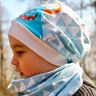 BEANIE & SCHLAUCHSCHAL KOMBI  40-56cm KOPFUMFANG thumbnail number 1