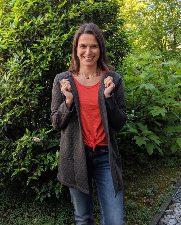 Cardigan, Jacke "TATJANA", Gr. 158 – Damengr. 46 image number 5