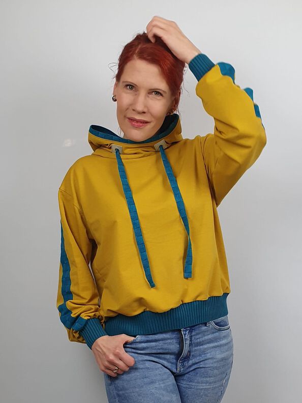 Hoodie/Pullover GINOSA Gr. 32-56 Ebook Schnittmuster image number 2