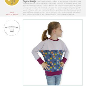 Fledermausshirt Madita 