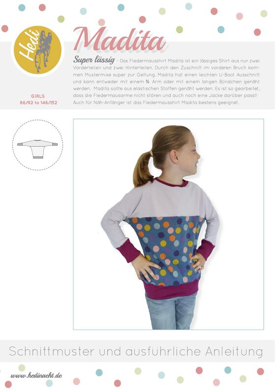 Fledermausshirt Madita  image number 1