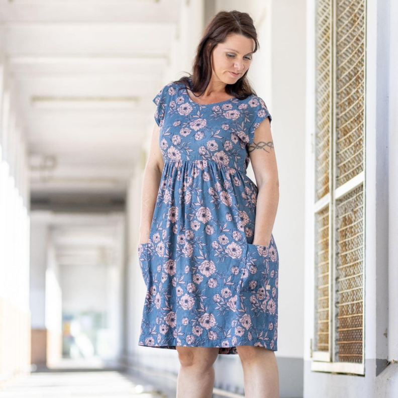 Crossover Dress Damen Gr. 32 - 54 image number 1