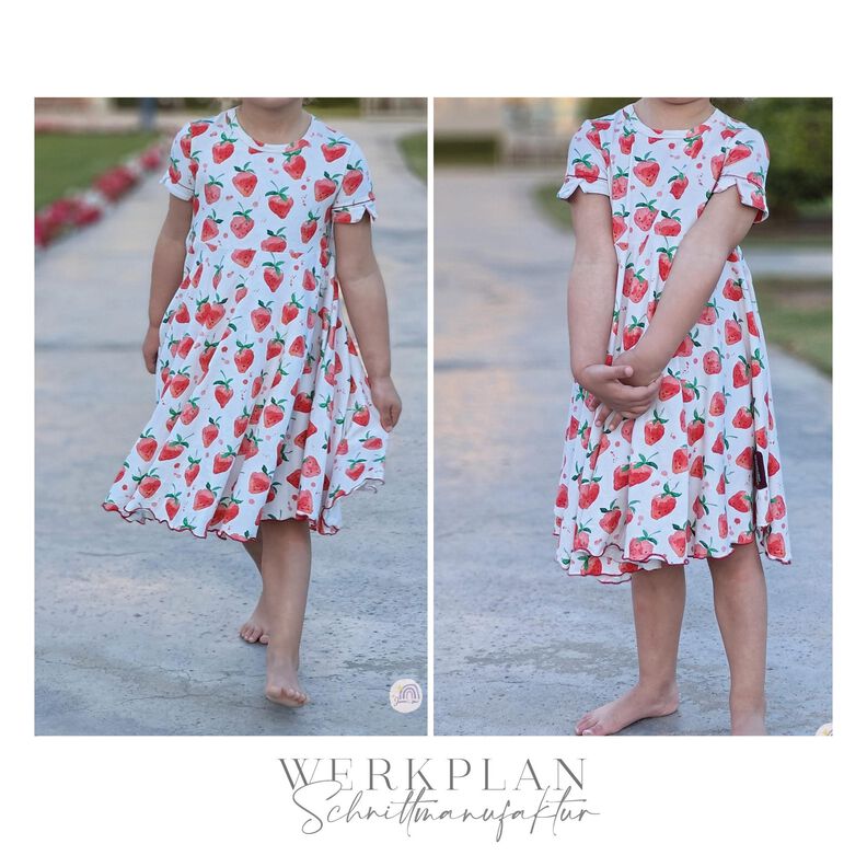 lieblings DrehWERK |  80 bis 164 | Drehkleid | A4 & A0 image number 9