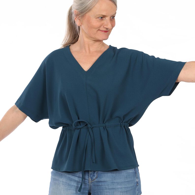 FRAU YUUKA - Bluse mit Gürtelbändchen XS-XXL image number 11