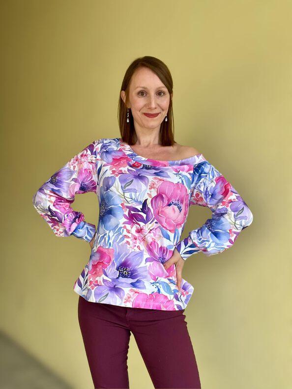 Schnittmuster One Shoulder Pulli „Danai" als Ebook image number 4