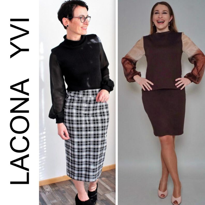 Shirt/Kleid LACONA Gr. XS-XXXL + Rock YVI S-XXL image number 1