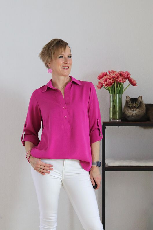 Ebook  lillesol women  Hemdbluse "Linnea"  image number 2