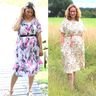 Kleid Tunika gerundeter Saum + Taschen SINAR ♥ Gr. 34-56 thumbnail number 5
