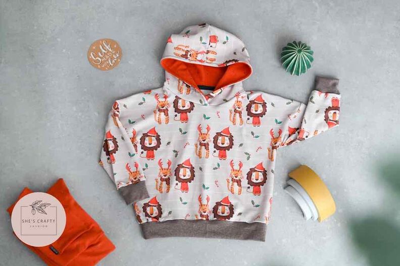 Sweatshirt "MIRELLE" Nähanleitung und Schnitt Gr. 110 – 152 image number 6
