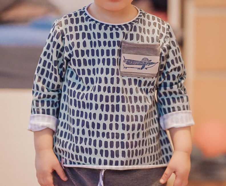 Comfy-Shirt Baby / Babyshirt mit Knopfleiste image number 9