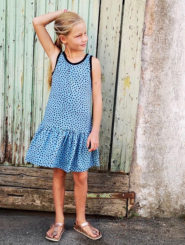 HOLLY Dress Schnittmuster / Jerseykleid in 2 Varianten image number 8