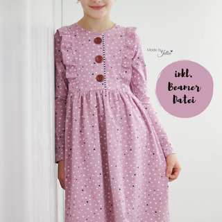 Vintage Dress für JERSEY Gr. 86-164 inkl. BEAMER DATEI