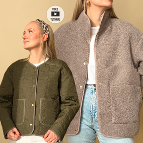 oversize Jacke Jakob  / 2 Längen / mix & match