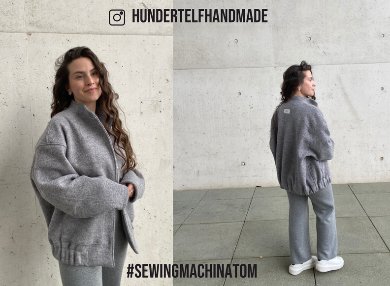 oversize Jacke Tom / PDF Schnittmuster image number 9