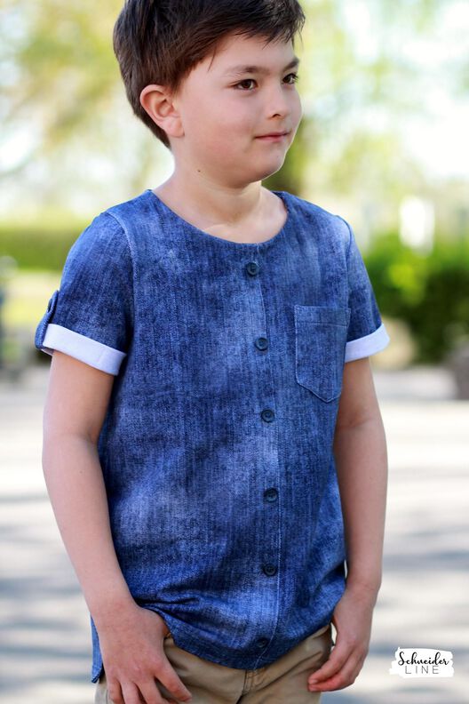 Button Shirt Boys Gr. 86 - 164 image number 6
