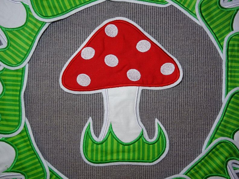 Stickdatei - Fliegenpilz Pilz image number 4