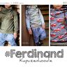 Ferdinand  ♥  Hoodie Gr. 80 - 164  inkl. A4/ A0/ Beamerdatei thumbnail number 1