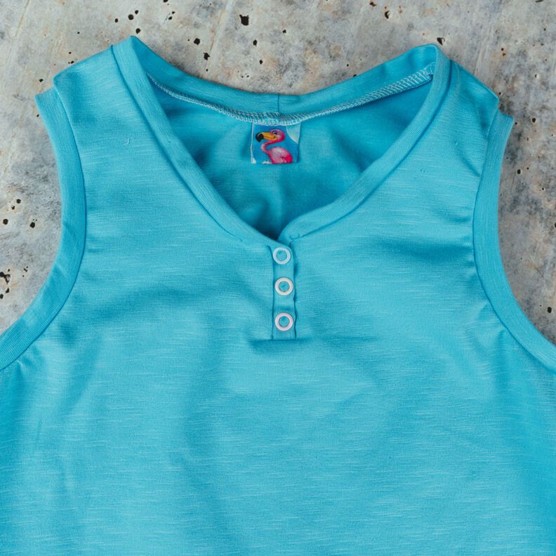 Träger Top optional Rüsche & Knopfleiste RELA ♥Gr. XS-XXL image number 2