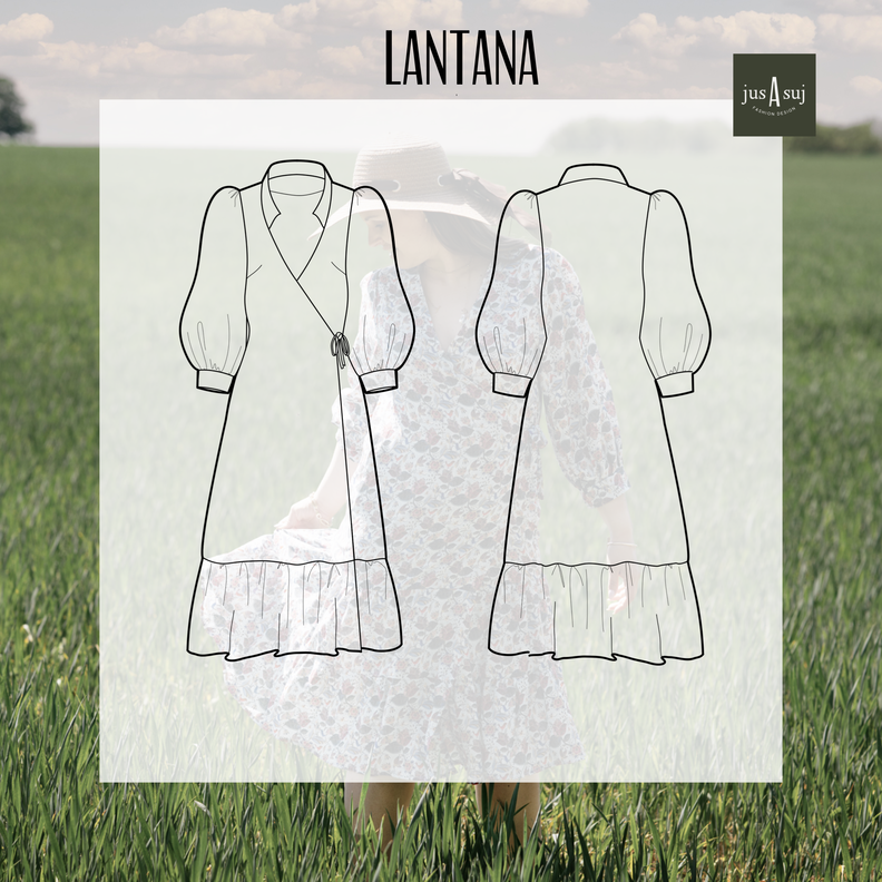 Bluse und Kleid „Lantana“ (Gr. 34 – 48), Schnittmuster EBOOK image number 3